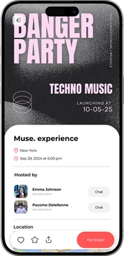 Phone with create screen